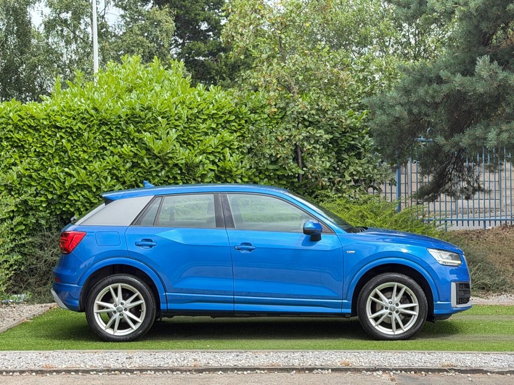 USED 2018 18 AUDI Q2 1.4 TFSI CoD S line SUV 5dr Petrol S Tronic Euro 6 (s/s) (150 ps) LEATHER, SAT NAV, P/SENSORS