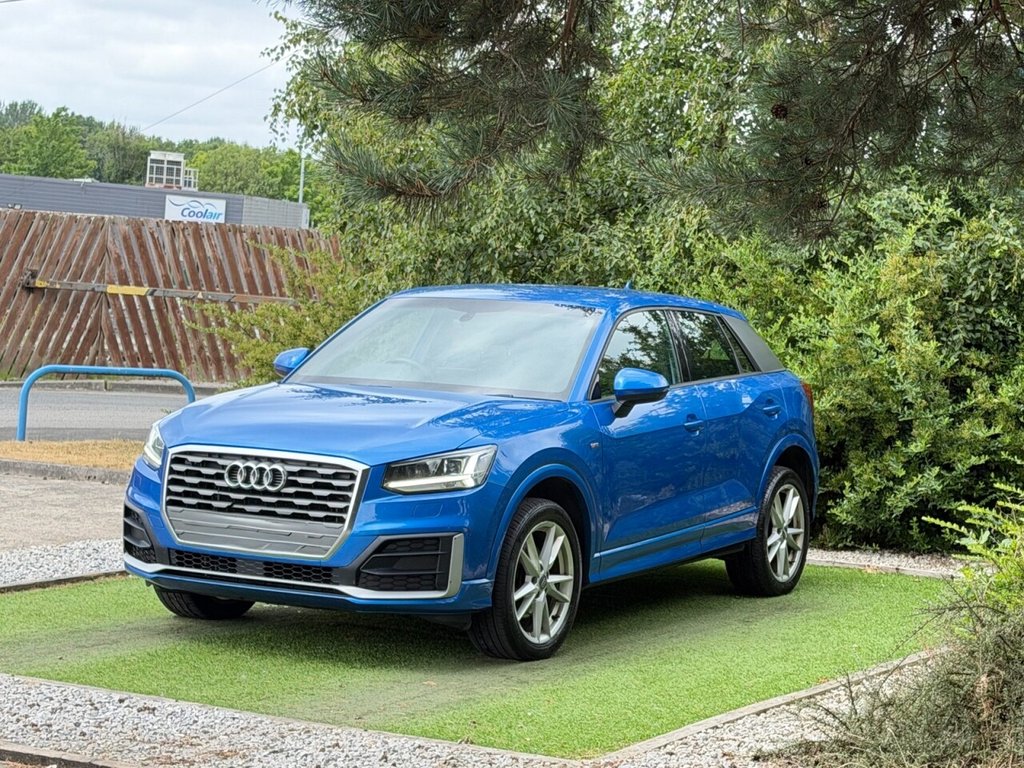 USED 2018 18 AUDI Q2 1.4 TFSI CoD S line SUV 5dr Petrol S Tronic Euro 6 (s/s) (150 ps) LEATHER, SAT NAV, P/SENSORS