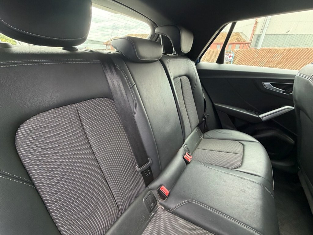 USED 2018 18 AUDI Q2 1.4 TFSI CoD S line SUV 5dr Petrol S Tronic Euro 6 (s/s) (150 ps) LEATHER, SAT NAV, P/SENSORS