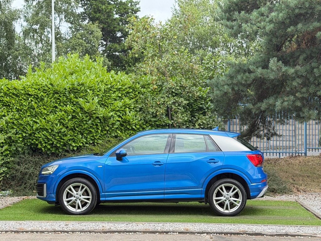 USED 2018 18 AUDI Q2 1.4 TFSI CoD S line SUV 5dr Petrol S Tronic Euro 6 (s/s) (150 ps) LEATHER, SAT NAV, P/SENSORS
