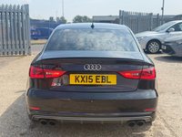USED 2015 15 AUDI S3 2.0 TFSI S Tronic quattro Euro 6 (s/s) 4dr (Nav) 1 OWNER FULL HISTORY