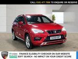 USED 2020 69 SEAT ATECA 1.5 TSI EVO FR SUV 5dr Petrol Manual Euro 6 (s/s) (150 ps) FULL SEAT HISTORY+SAT NAV
