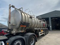 USED 2014 14 CROSSLAND TANKER TRAILER CROSSLAND 30,000 LITRE STAINLESS STEEL  ADR VACUUM / PRESSURE TANKER 