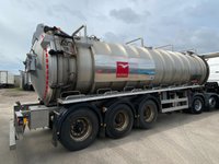 USED 2014 14 CROSSLAND TANKER TRAILER CROSSLAND 30,000 LITRE STAINLESS STEEL  ADR VACUUM / PRESSURE TANKER 