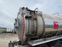 USED 2014 14 CROSSLAND TANKER TRAILER CROSSLAND 30,000 LITRE STAINLESS STEEL  ADR VACUUM / PRESSURE TANKER 