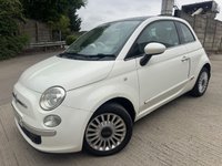 USED 2012 12 FIAT 500 1.2 Lounge Hatchback 3dr Petrol Manual Euro 5 (s/s) (69 bhp) MARCH 2027 MOT*LOW RATE ROAD TAX