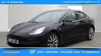 2019 TESLA Model 3 (Dual Motor) Performance Saloon 4dr Electric Auto 4WDE (Performance Upgrade) (449 bhp) &pound;13900.00