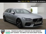 USED 2019 19 VOLVO V90 2.0 D4 R-Design Estate 5dr Diesel Auto Euro 6 (s/s) (190 ps) HISTORY+SAT NAV+HEATED SEATS