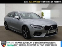 USED 2019 19 VOLVO V90 2.0 D4 R-Design Estate 5dr Diesel Auto Euro 6 (s/s) (190 ps) HISTORY+SAT NAV+HEATED SEATS
