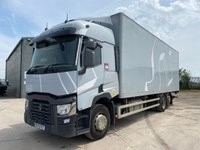 USED 2020 70 RENAULT TRUCKS T  T-RANGE 26 TONNE SLEEPER CAB 30FT BOX WITH SLIDE OUT LIFT 