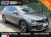 USED 2017 17 VOLKSWAGEN TIGUAN 2.0 TDI BlueMotion Tech SE SUV 5dr Diesel DSG Euro 6 (s/s) (150 ps) 2 KEYS, BOOK PACK, GOOD HISTORY, FRESH SERVICE & A MINIMUM OF 9 MONTHS MOT WITHIN THE SALE
