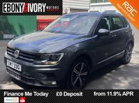 USED 2017 17 VOLKSWAGEN TIGUAN 2.0 TDI BlueMotion Tech SE SUV 5dr Diesel DSG Euro 6 (s/s) (150 ps) 2 KEYS, BOOK PACK, GOOD HISTORY, FRESH SERVICE & A MINIMUM OF 9 MONTHS MOT WITHIN THE SALE