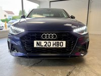 USED 2020 20 AUDI A4 2.0 TFSI 35 Black Edition Saloon 4dr Petrol S Tronic Euro 6 (s/s) (150 ps) NAV! CAMERA! HEATED SEATS!