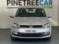 USED 2015 15 VOLKSWAGEN POLO 1.0 BlueMotion Tech SE Hatchback 5dr Petrol Manual Euro 6 (s/s) (60 ps) 