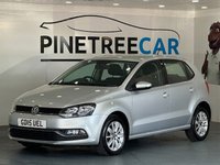 USED 2015 15 VOLKSWAGEN POLO 1.0 BlueMotion Tech SE Hatchback 5dr Petrol Manual Euro 6 (s/s) (60 ps) 