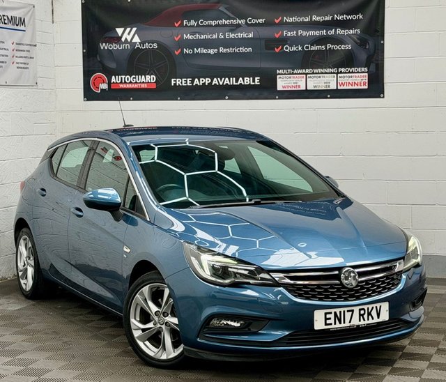 2017 17 VAUXHALL ASTRA 1.4i Turbo SRi Hatchback 5dr Petrol Manual Euro 6 (150 ps) 