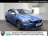 USED 2019 19 VOLVO V40 2.0 T2 R-Design Edition Hatchback 5dr Petrol Manual Euro 6 (s/s) (122 ps) FULL HISTORY+NAV+HEATED SEATS
