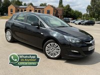 USED 2014 64 VAUXHALL ASTRA 1.4 16v Excite Hatchback 5dr Petrol Manual Euro 5 (100 ps) LOW MILEAGE FOR YEAR, MOT APRIL 27