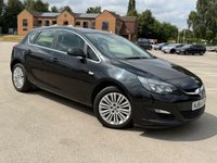 USED 2014 64 VAUXHALL ASTRA 1.4 16v Excite Hatchback 5dr Petrol Manual Euro 5 (100 ps) LOW MILEAGE FOR YEAR, MOT APRIL 27