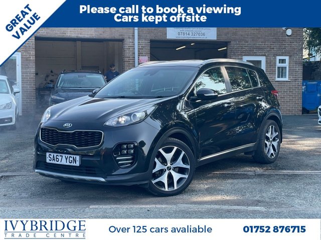 2017 KIA SPORTAGE 1.7 CRDi GT-Line Edition SUV 5dr Diesel DCT Euro 6 (s/s) (139 bhp) £9595.00