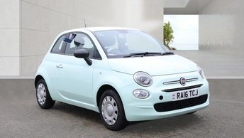 2016 FIAT 500 1.2 Pop Hatchback 3dr Petrol Manual Euro 6 (s/s) (69 bhp) &pound;4995.00