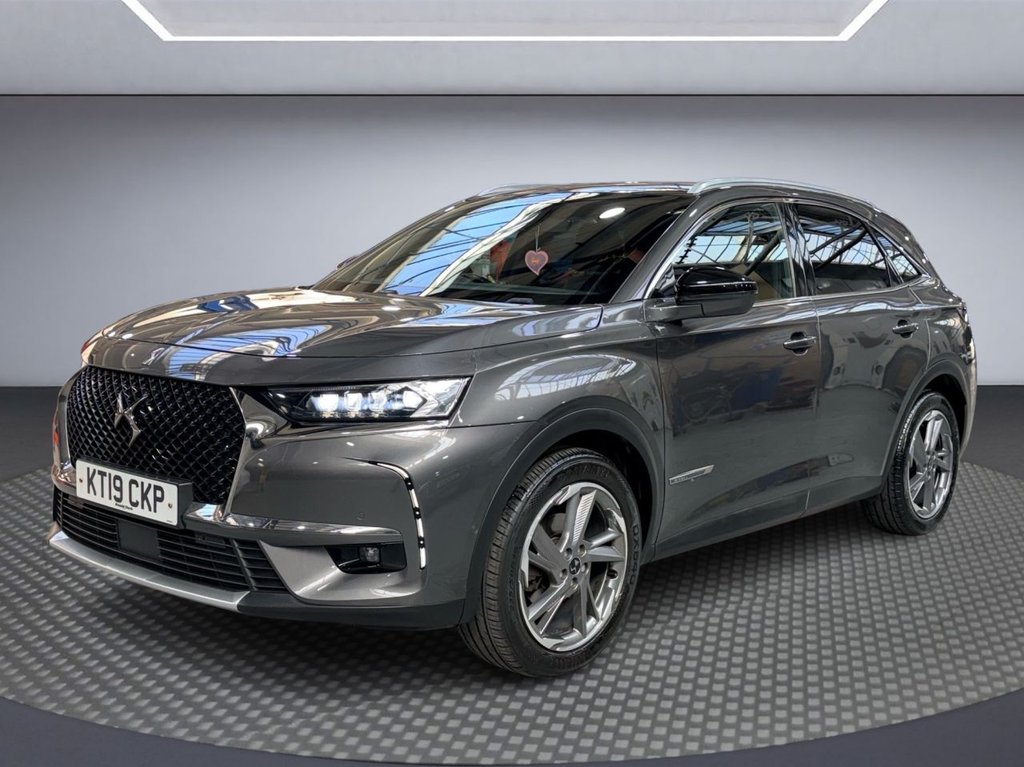 USED 2019 19 DS AUTOMOBILES DS 7 CROSSBACK 1.6 PureTech GPF Prestige Crossback 5dr Petrol EAT8 Euro 6 (s/s) (225 ps) APPLE CARPLAY+ R/CAMERA+NAV+XENON