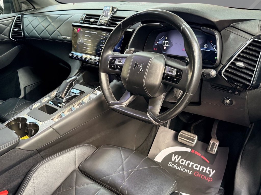 USED 2019 19 DS AUTOMOBILES DS 7 CROSSBACK 1.6 PureTech GPF Prestige Crossback 5dr Petrol EAT8 Euro 6 (s/s) (225 ps) APPLE CARPLAY+ R/CAMERA+NAV+XENON