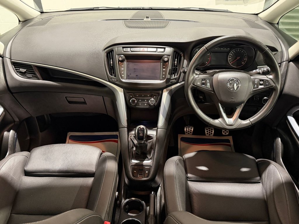 USED 2017 17 VAUXHALL ZAFIRA TOURER 1.4i Turbo SRi Nav MPV 5dr Petrol Manual Euro 6 (140 ps) 