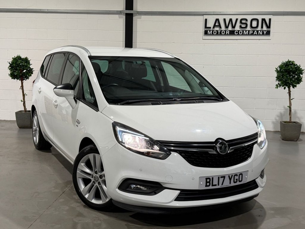 USED 2017 17 VAUXHALL ZAFIRA TOURER 1.4i Turbo SRi Nav MPV 5dr Petrol Manual Euro 6 (140 ps) 