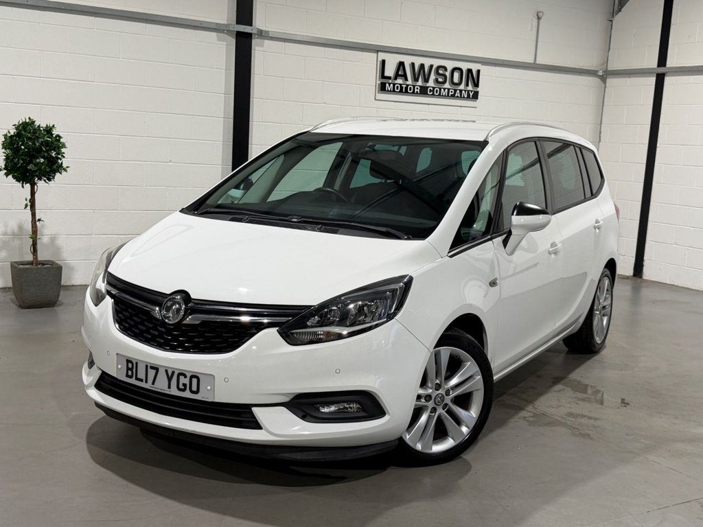 USED 2017 17 VAUXHALL ZAFIRA TOURER 1.4i Turbo SRi Nav MPV 5dr Petrol Manual Euro 6 (140 ps) 