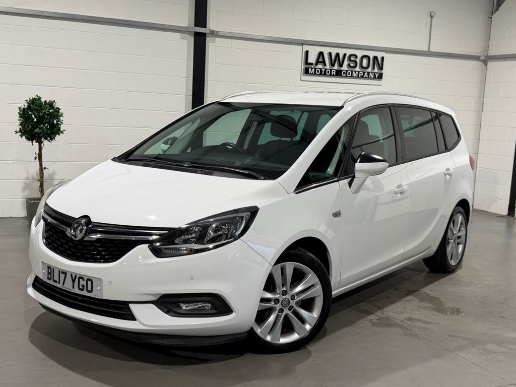 USED 2017 17 VAUXHALL ZAFIRA TOURER 1.4i Turbo SRi Nav MPV 5dr Petrol Manual Euro 6 (140 ps) 
