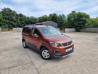 USED 2021 21 PEUGEOT RIFTER Wheelchair Accessible WAV - 3 seats 