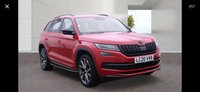 USED 2020 20 SKODA KODIAQ 2.0 TDI SportLine SUV 5dr Diesel DSG 4WD Euro 6 (s/s) (7 Seat) (190 ps) 