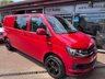 USED 2017 17 VOLKSWAGEN TRANSPORTER 2.0 TDI T32 BlueMotion Tech Trendline Kombi Double Cab 5dr Diesel Manual FWD LWB Euro 6 (s/s) (102 ps) 1 Owner from new