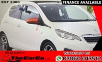 USED 2015 15 PEUGEOT 108 1.2 PureTech Roland Garros Top! 5dr Petrol Manual Euro 6 (82 ps) 