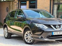 USED 2015 15 NISSAN QASHQAI 1.5 dCi Acenta+ 2WD Euro 5 (s/s) 5dr GLASSROOF-360 CAM-SAT NAV