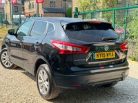 USED 2015 15 NISSAN QASHQAI 1.5 dCi Acenta+ 2WD Euro 5 (s/s) 5dr GLASSROOF-360 CAM-SAT NAV