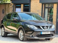 USED 2015 15 NISSAN QASHQAI 1.5 dCi Acenta+ 2WD Euro 5 (s/s) 5dr GLASSROOF-360 CAM-SAT NAV