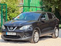 USED 2015 15 NISSAN QASHQAI 1.5 dCi Acenta+ 2WD Euro 5 (s/s) 5dr GLASSROOF-360 CAM-SAT NAV