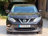 USED 2015 15 NISSAN QASHQAI 1.5 dCi Acenta+ 2WD Euro 5 (s/s) 5dr GLASSROOF-360 CAM-SAT NAV