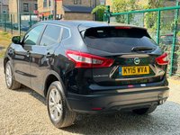 USED 2015 15 NISSAN QASHQAI 1.5 dCi Acenta+ 2WD Euro 5 (s/s) 5dr GLASSROOF-360 CAM-SAT NAV