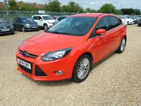 USED 2014 14 FORD FOCUS 1.0T EcoBoost Zetec Euro 5 (s/s) 5dr Â£20 TAX+DAB+BLUETOOTH+ULEZ FRE