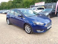 USED 2017 17 FORD FOCUS 1.0T EcoBoost Titanium Euro 6 (s/s) 5dr CRU+AUX+BLUETOOTH+ULEZ FREE