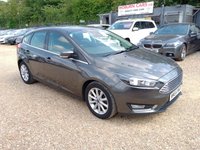 USED 2014 64 FORD FOCUS 1.0T EcoBoost Titanium Euro 6 (s/s) 5dr Â£20 TAX+SATNAV+CRU+ULEZ FREE