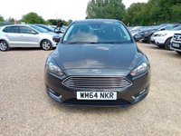USED 2014 64 FORD FOCUS 1.0T EcoBoost Titanium Euro 6 (s/s) 5dr Â£20 TAX+SATNAV+CRU+ULEZ FREE