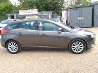 USED 2014 64 FORD FOCUS 1.0T EcoBoost Titanium Euro 6 (s/s) 5dr Â£20 TAX+SATNAV+CRU+ULEZ FREE