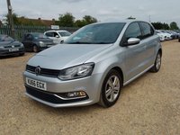 USED 2016 66 VOLKSWAGEN POLO 1.2 TSI BlueMotion Tech Match Euro 6 (s/s) 5dr Â£20 TAX+FSH+1 OWNER+ULEZ FREE
