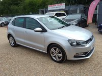 USED 2016 66 VOLKSWAGEN POLO 1.2 TSI BlueMotion Tech Match Euro 6 (s/s) 5dr Â£20 TAX+FSH+1 OWNER+ULEZ FREE