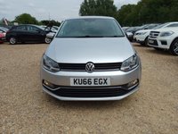 USED 2016 66 VOLKSWAGEN POLO 1.2 TSI BlueMotion Tech Match Euro 6 (s/s) 5dr Â£20 TAX+FSH+1 OWNER+ULEZ FREE