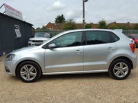 USED 2016 66 VOLKSWAGEN POLO 1.2 TSI BlueMotion Tech Match Euro 6 (s/s) 5dr Â£20 TAX+FSH+1 OWNER+ULEZ FREE